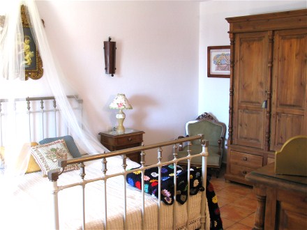 Schlafzimmer im Erdgeschoß im Landhaus Marfra in Almunecar