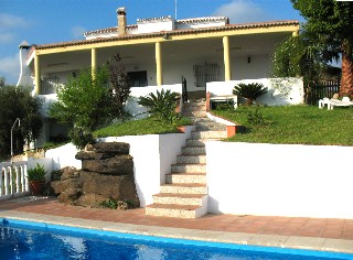 Villa Axarquia bei Torroxan der Costa del Sol gelegen